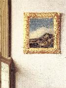 VERMEER VAN DELFT, Jan Lady Standing at a Virginal (detail) ar USA oil painting reproduction